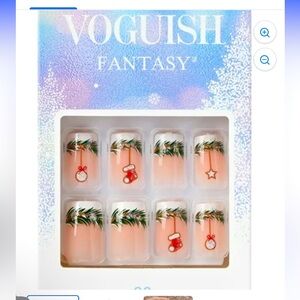 *Final Price* KISS Voguish Fantasy, Press on Nails, Nutty Elves, Medium, NIB